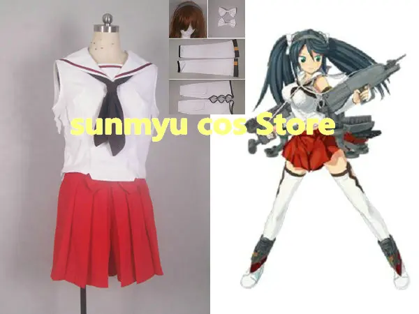 Kantai Collection Kankore Isuzu Kaini косплей костюм, размер настраиваемый Хэллоуин оптом
Kantai Collection Kankore Isuzu Kaini косплей костюм, размер настраиваемый Хэллоуин оптом