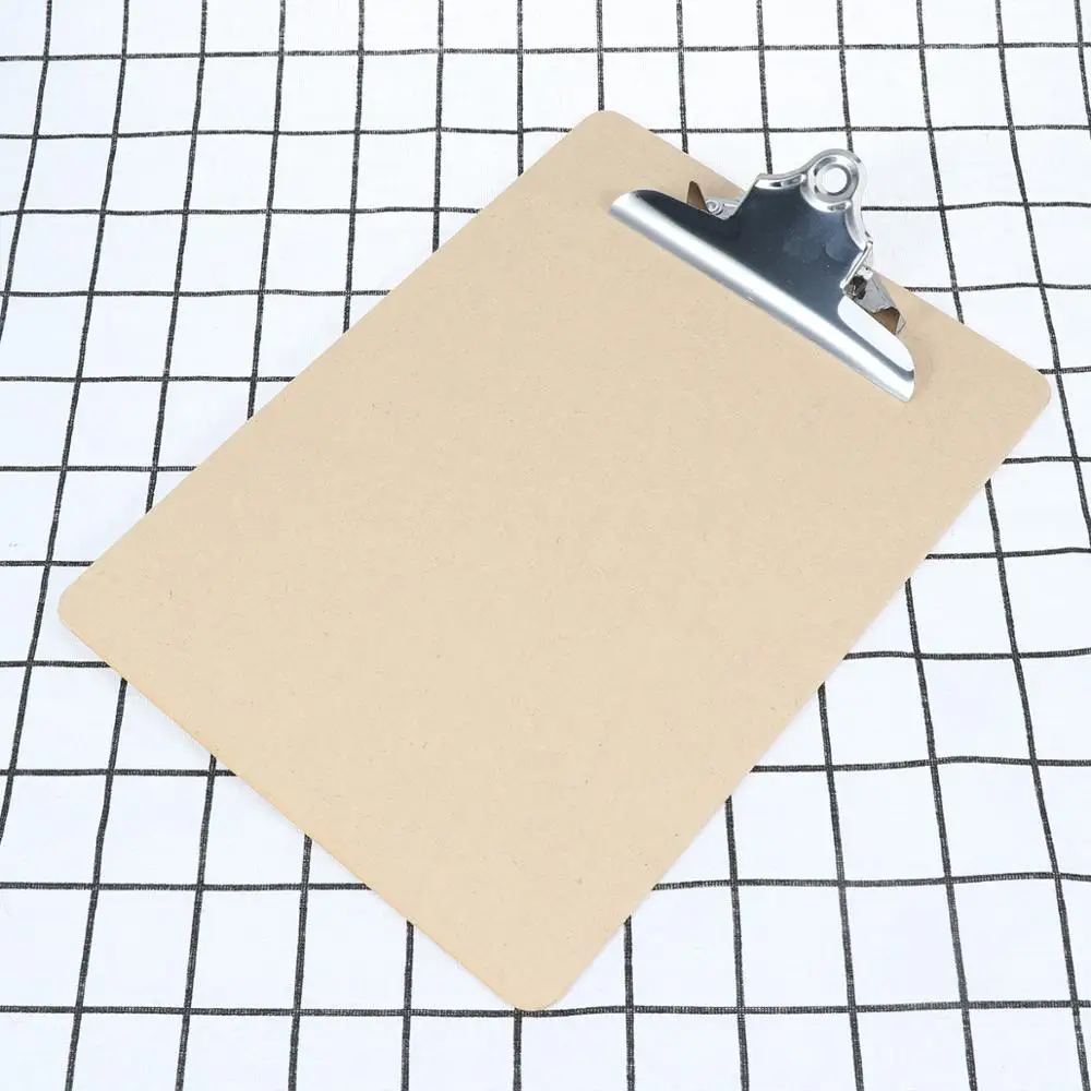 Standard A4 Size Hardboard Clipboard FolderLow Profile Clip for School and Office 9 x 12.5 Inch
Standard A4 Size Hardboard Clipboard FolderLow Profile Clip for School and Office 9 x 12.5 Inch