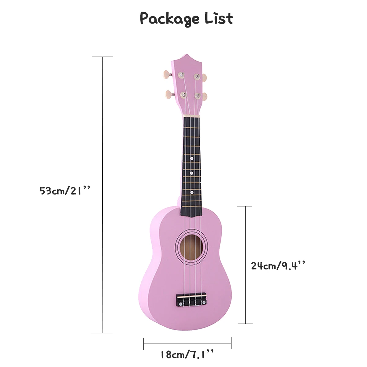 21 inch 12 Frets Soprano Ukulele Uke Hawaii Bass Guitar 4 Strings Musical Instruments Ukelele Combo Set Kits+ Bag Gift+Pick
21 inch 12 Frets Soprano Ukulele Uke Hawaii Bass Guitar 4 Strings Musical Instruments Ukelele Combo Set Kits+ Bag Gift+Pick