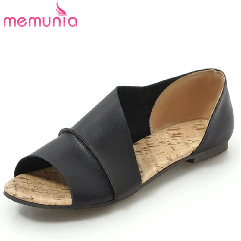 MEMUNIA 2020 new arrival women sandals pu solid colors summer shoes slip on comfortable casual flat sandals female big size 43
MEMUNIA 2020 new arrival women sandals pu solid colors summer shoes slip on comfortable casual flat sandals female big size 43
