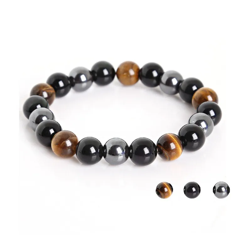 2018 Hot New Tiger Eye & Hematite & Black Obsidian 6mm 8mm 10mm Stone Bracelet Jewelry For Women Gift Men Bracelets
2018 Hot New Tiger Eye & Hematite & Black Obsidian 6mm 8mm 10mm Stone Bracelet Jewelry For Women Gift Men Bracelets