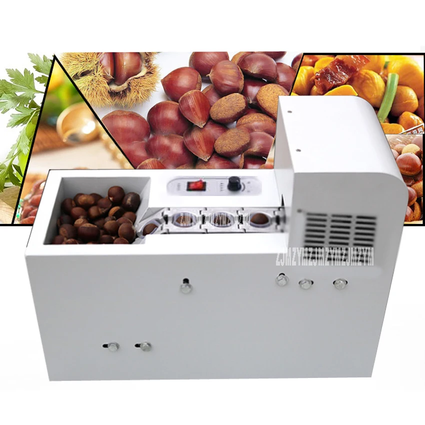 BL-CP-18 Commercial Full-Automatic Chestnut Opening Machine Stainless Steel Cutting Chestnut Machine 135-150kg/h 220V
BL-CP-18 Commercial Full-Automatic Chestnut Opening Machine Stainless Steel Cutting Chestnut Machine 135-150kg/h 220V