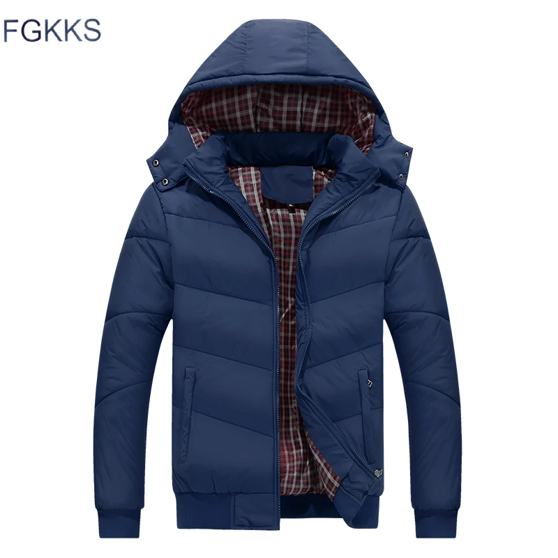 FGKKS Fashion Brand Men's Hooded Jackets Parka Winter Male Thick Warm Jacket High Fur Collar Jacket Outerwear Men Parkas
FGKKS Fashion Brand Men's Hooded Jackets Parka Winter Male Thick Warm Jacket High Fur Collar Jacket Outerwear Men Parkas