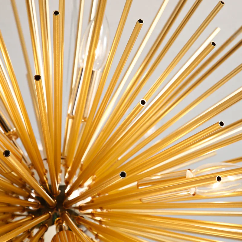 Nordic Artistic LED Aluminum Dandelion Chandelier Golden Hanging Lamps Decorative Fixture Lighting Led Home Lights
Nordic Artistic LED Aluminum Dandelion Chandelier Golden Hanging Lamps Decorative Fixture Lighting Led Home Lights