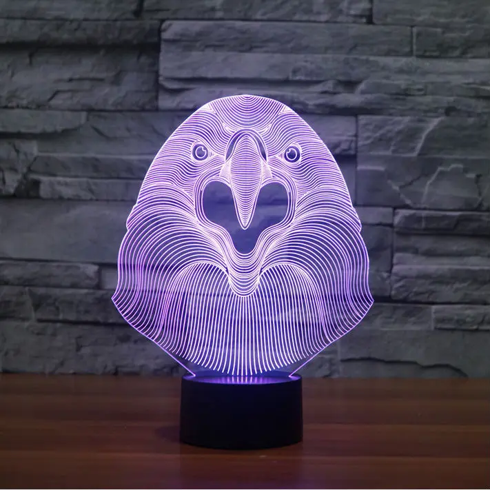 3D Owl Lamp 7 Color Changing Night Light For Kids Toys Remote Control Touch Switch Home Bedroom Decoration
3D Owl Lamp 7 Color Changing Night Light For Kids Toys Remote Control Touch Switch Home Bedroom Decoration