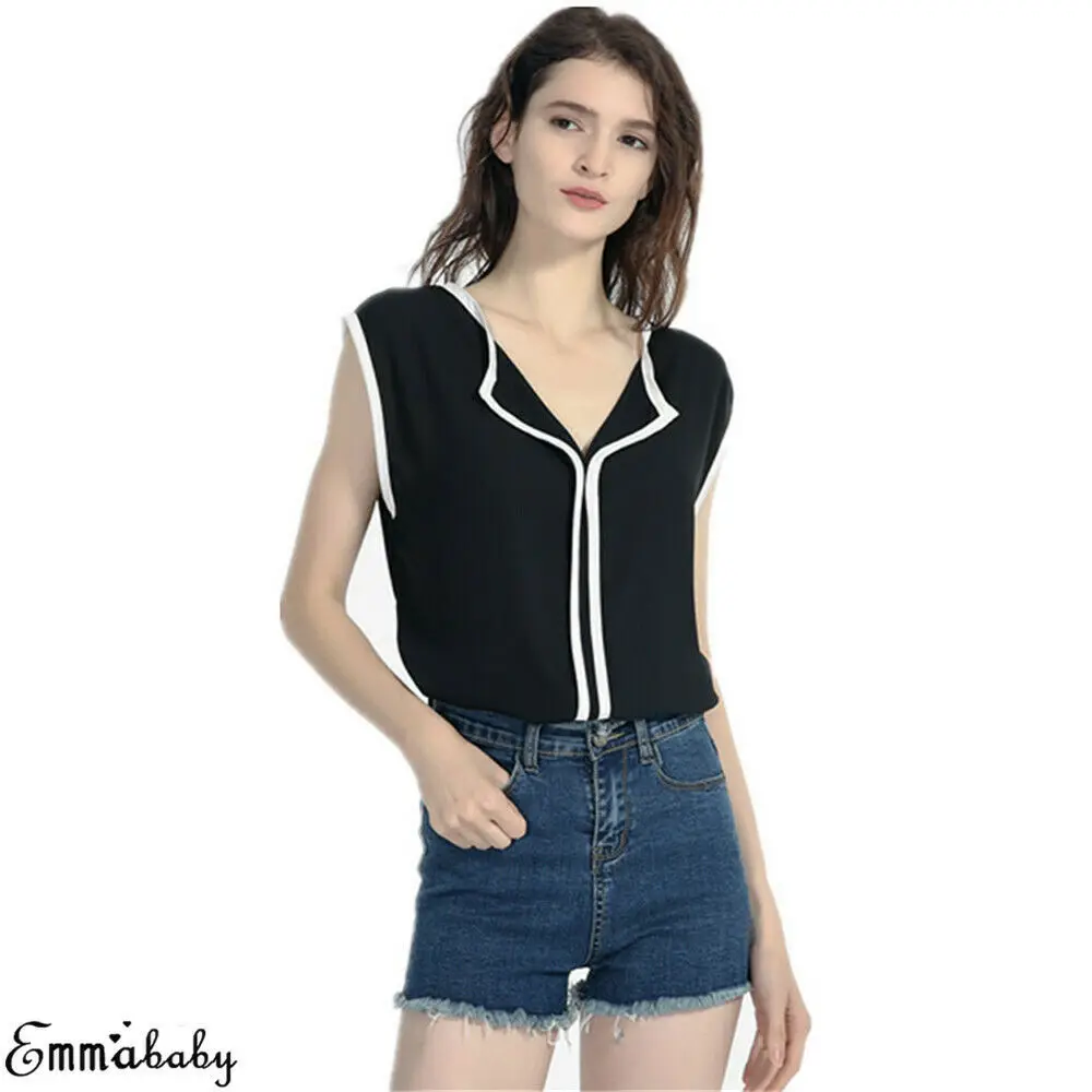 Elegant Women Chiffon Tank Tops Ladies Summer Sleeveless V Neck Solid Pullover Top Blouse Fashion Tank Camisole S-2XL
Elegant Women Chiffon Tank Tops Ladies Summer Sleeveless V Neck Solid Pullover Top Blouse Fashion Tank Camisole S-2XL