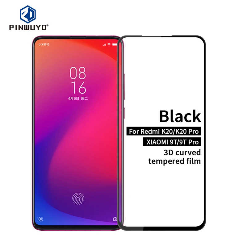 Закаленное стекло для Redmi K20 /K20 Pro 3D изогнутое полноэкранное защитное 9H Xiaomi Mi 9T /9T