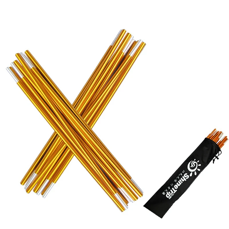 2Pcs/Set Tent Rod Camping 8.5mm Aluminum Alloy Tent Pole Spare Replacemet Tent Building Supporting Accessories With Bag 3 Sizes
2Pcs/Set Tent Rod Camping 8.5mm Aluminum Alloy Tent Pole Spare Replacemet Tent Building Supporting Accessories With Bag 3 Sizes