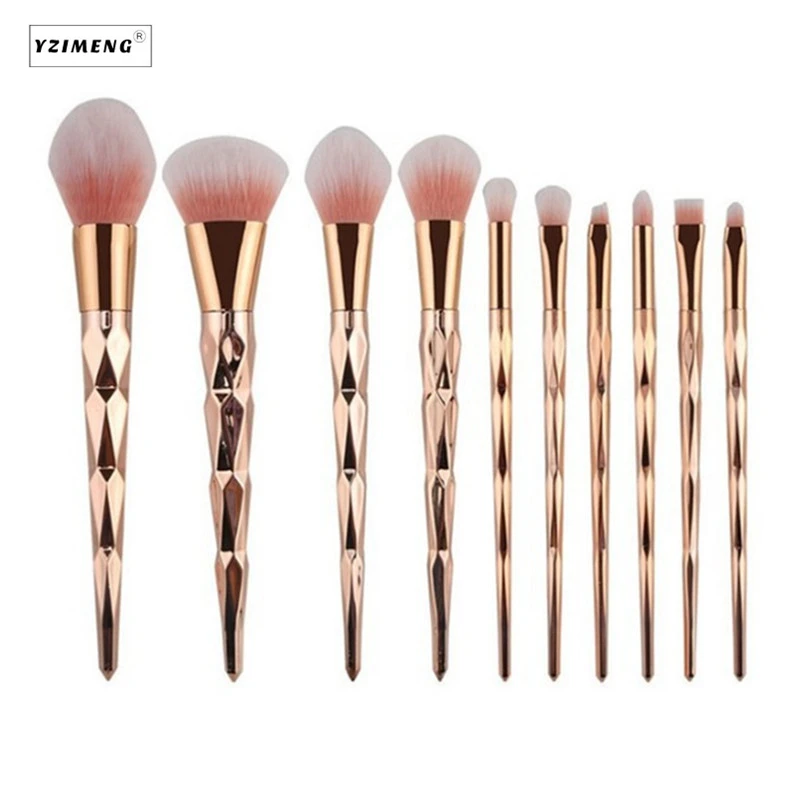 10Pcs/Set Rose Gold Makeup Brushes Set Powder Blush Brushes Makeup Tools Kit Eye Shadow Eyebrow Eyeliner Cosmetic Beauty Tools
10Pcs/Set Rose Gold Makeup Brushes Set Powder Blush Brushes Makeup Tools Kit Eye Shadow Eyebrow Eyeliner Cosmetic Beauty Tools