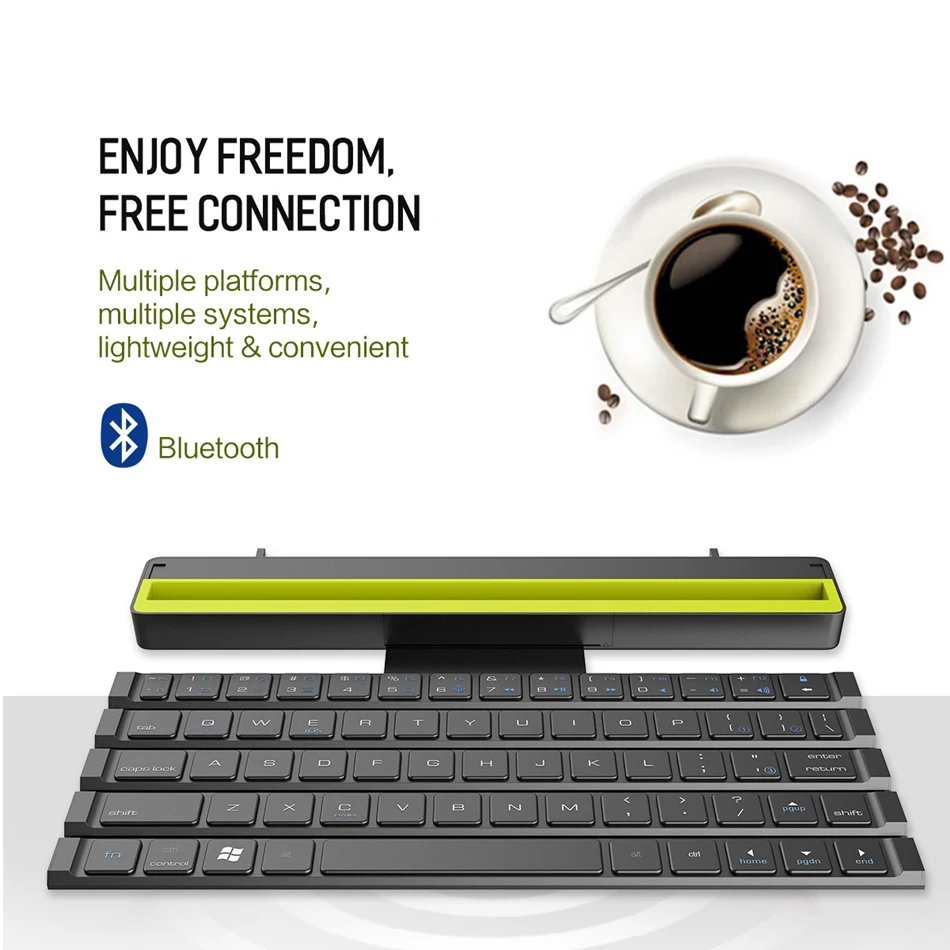 Складная клавиатура Bluetooth для 10 5 дюймов Samsung Galaxy Tab S4 SM-T830 T835 T837 | Компьютеры и офис