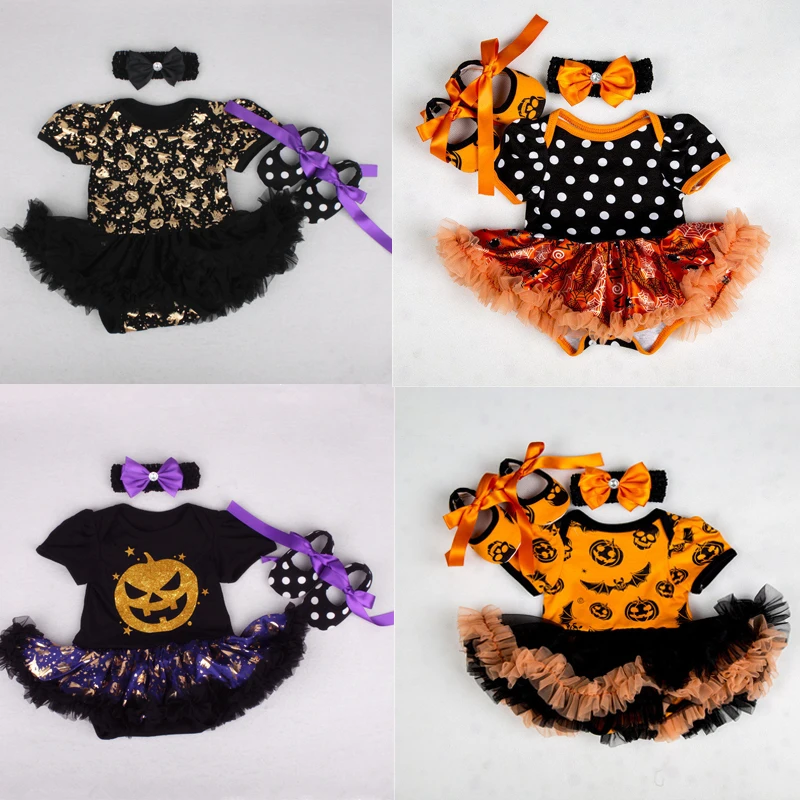 Toddler Newborn Baby Clothes Girls Short Sleeve Halloween Cartoon Skull Romper Sets Baby Girls Cotton Clothing 0-2T
Toddler Newborn Baby Clothes Girls Short Sleeve Halloween Cartoon Skull Romper Sets Baby Girls Cotton Clothing 0-2T
