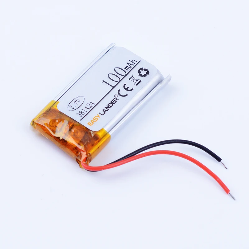 381424 3,7 v 100 мА/ч, Перезаряжаемые литий-полимерный аккумулятор li-ion Батарея для гарнитура bluetooth mp3 /mp5 браслет с подвеской в виде мыши наручные ча...
381424 3,7 v 100 мА/ч, Перезаряжаемые литий-полимерный аккумулятор li-ion Батарея для гарнитура bluetooth mp3 /mp5 браслет с подвеской в виде мыши наручные ча...