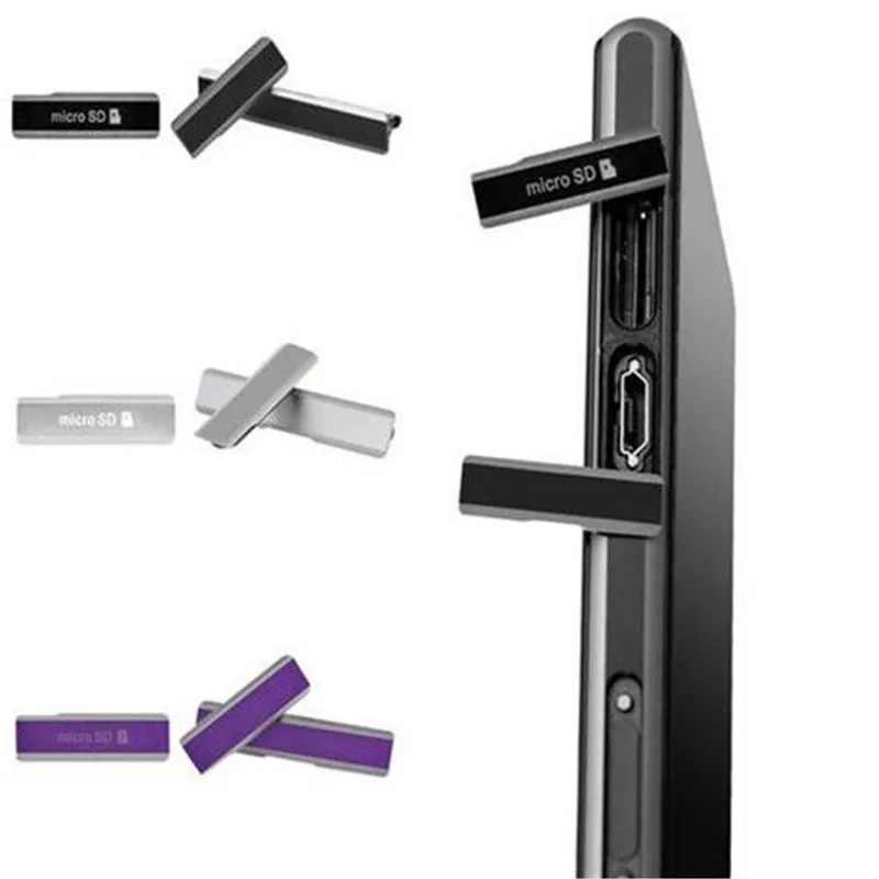 10Pcs/Lot USB Charging Port Dust Plug Cover Micro SD Port for Sony Xperia Z1 L39H C6906 C6943 SIM Card Port Slot Cover
10Pcs/Lot USB Charging Port Dust Plug Cover Micro SD Port for Sony Xperia Z1 L39H C6906 C6943 SIM Card Port Slot Cover