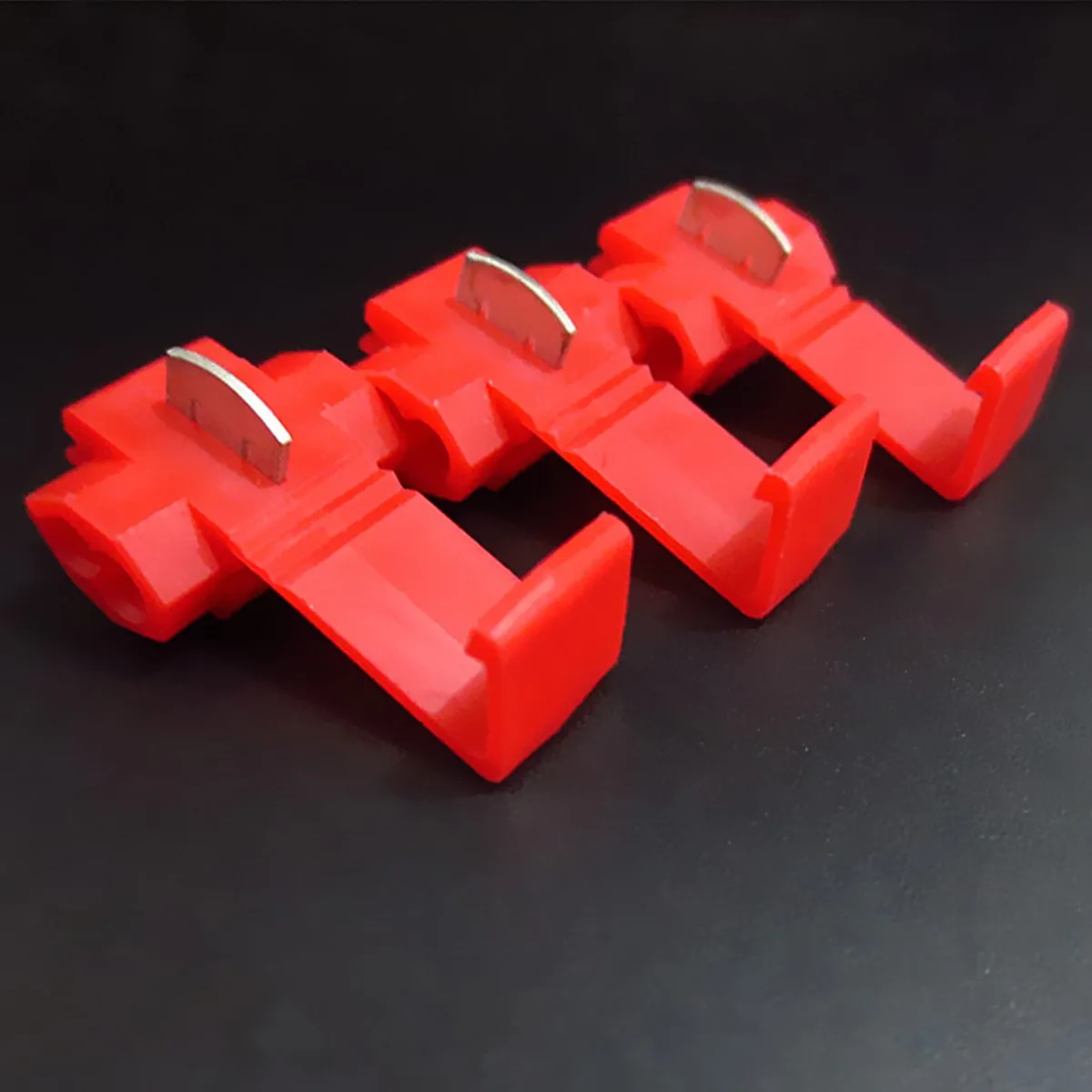50Pcs Lock Wire Electrical Cable Connector Red Insulated Quick Splice Terminals Crimp For Car Electrical Crimp Cable Snap Red 22
50Pcs Lock Wire Electrical Cable Connector Red Insulated Quick Splice Terminals Crimp For Car Electrical Crimp Cable Snap Red 22