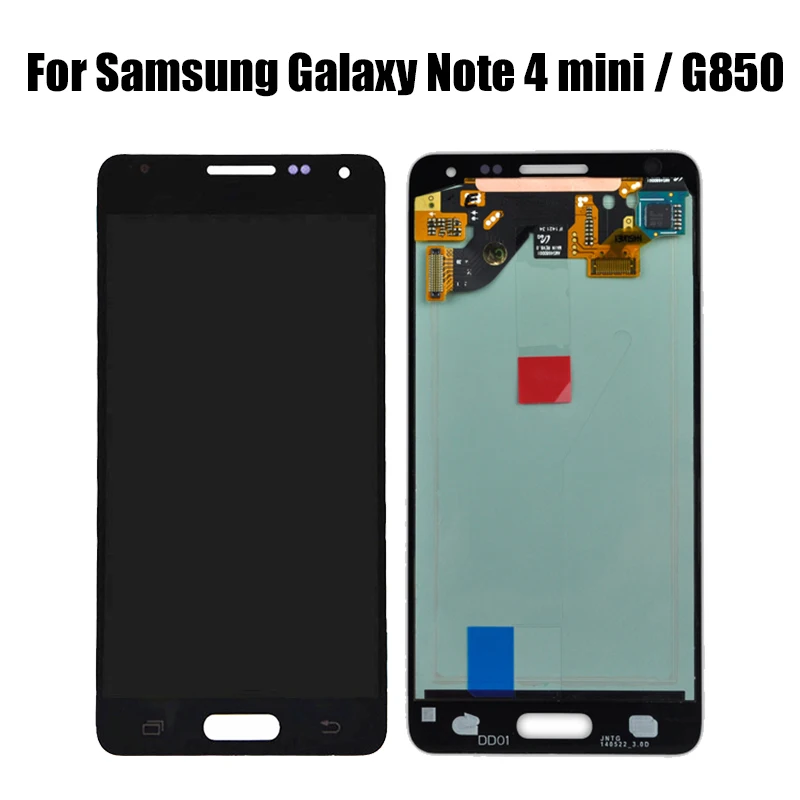 ЖК дисплей AMOLED для Samsung Galaxy Note 4 Mini Alpha G850F G850M с сенсорным экраном и дигитайзером в