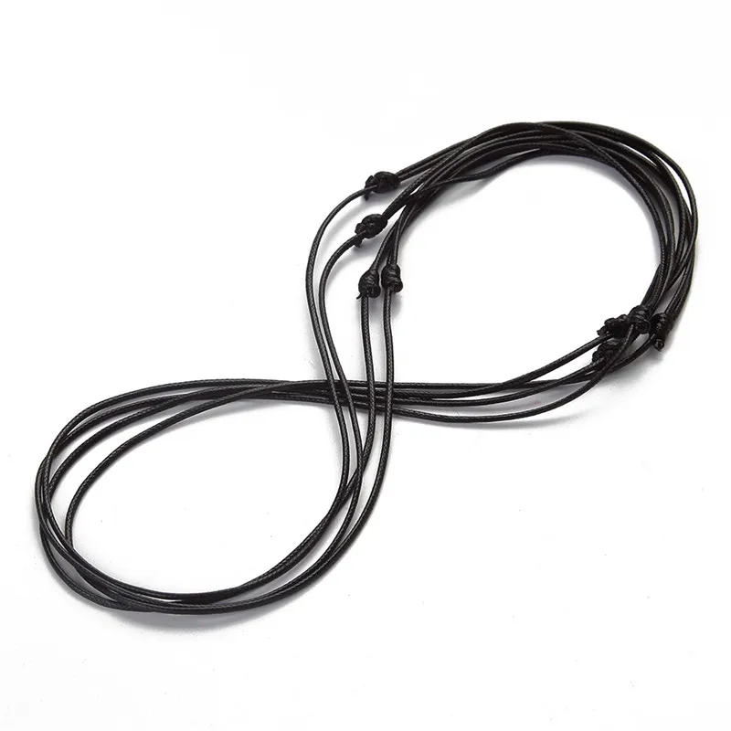 100pcs Black 1.5mm Wax Cord Necklace Cord 56cm Length For Jewelry Making DIY Craft Accessories
100pcs Black 1.5mm Wax Cord Necklace Cord 56cm Length For Jewelry Making DIY Craft Accessories