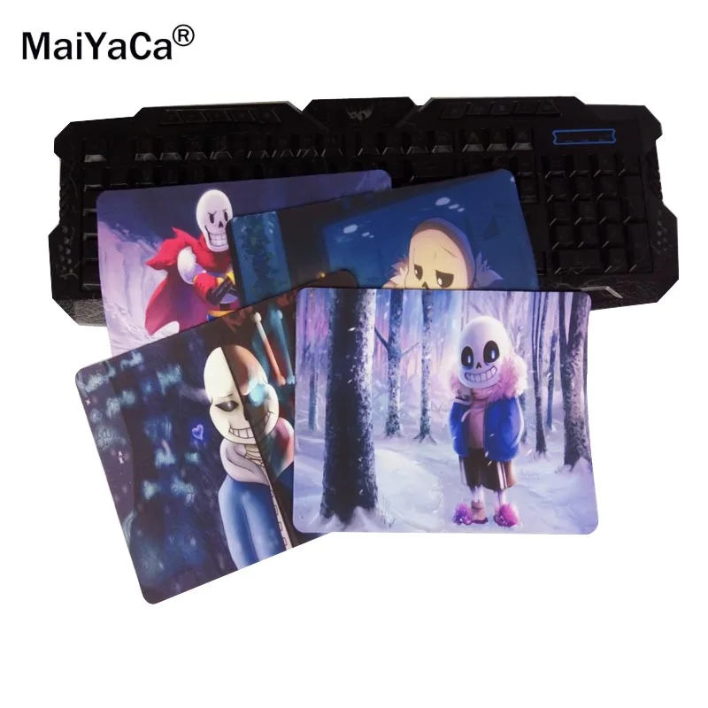 Коврик для мыши MaiYaCa Undertale резиновый 18*22 см и 25*29 см|computer mouse pad|mouse padrubber pad |