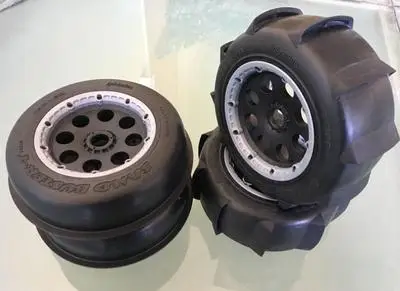 HPI 1/5 бензин переднее заднее колесо комплект шин для Kraken KV5TT трофейный грузовик 2шт
