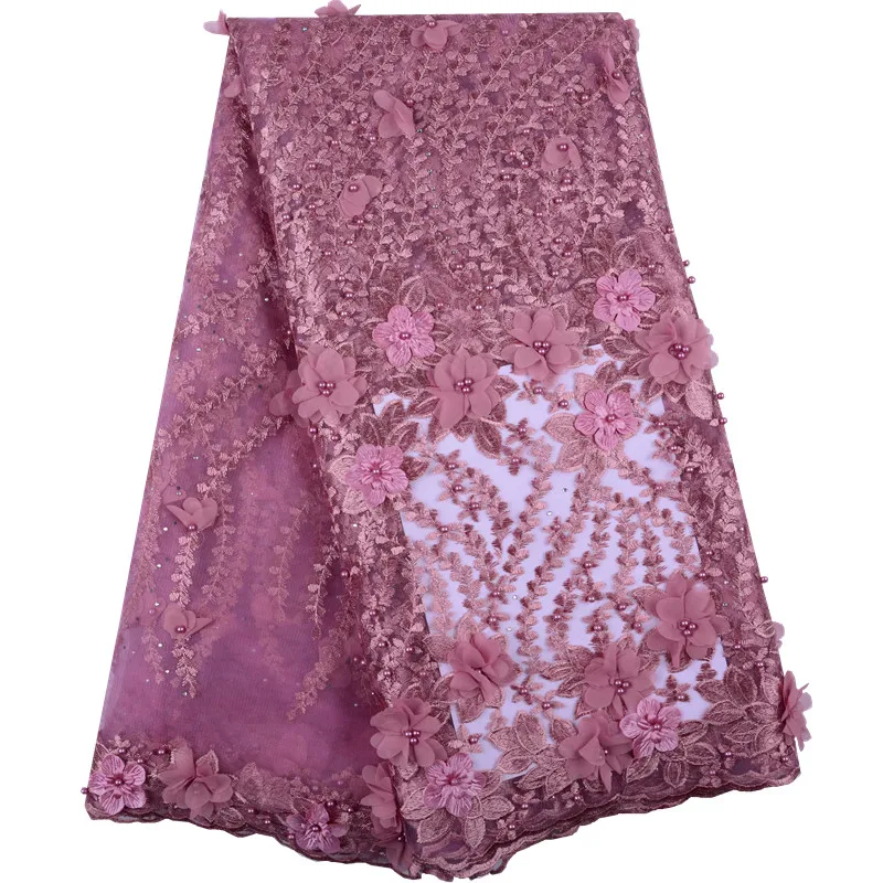 Latest French 3D Lace Fabric Tulle Net Fabric Onion High Quality African Lace Embroidery African Laces With Stones Beads F1400
Latest French 3D Lace Fabric Tulle Net Fabric Onion High Quality African Lace Embroidery African Laces With Stones Beads F1400