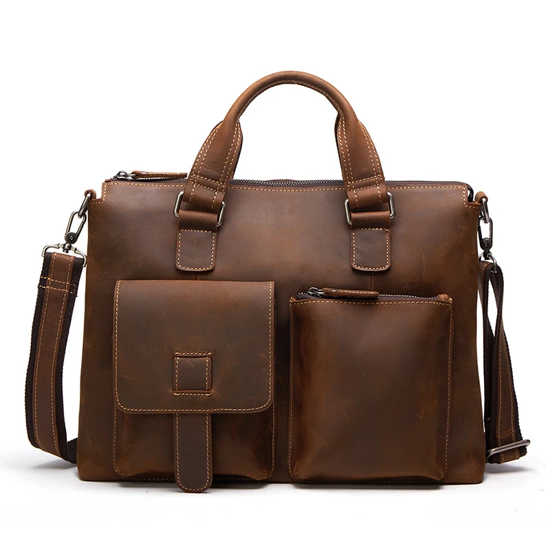 40x32CM New Casual Genuine Leather Male Bag Business Handbag Bag Shoulder Messenger Bags Briefcase A4235
40x32CM New Casual Genuine Leather Male Bag Business Handbag Bag Shoulder Messenger Bags Briefcase A4235