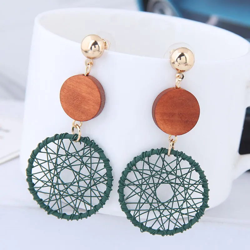 ZA 2018 New Long Fashion Alloy Tassel Dangle Earrings for women Bohemian Jewelry Alloy Round Ear Pin jewellery Brincos 2018
ZA 2018 New Long Fashion Alloy Tassel Dangle Earrings for women Bohemian Jewelry Alloy Round Ear Pin jewellery Brincos 2018