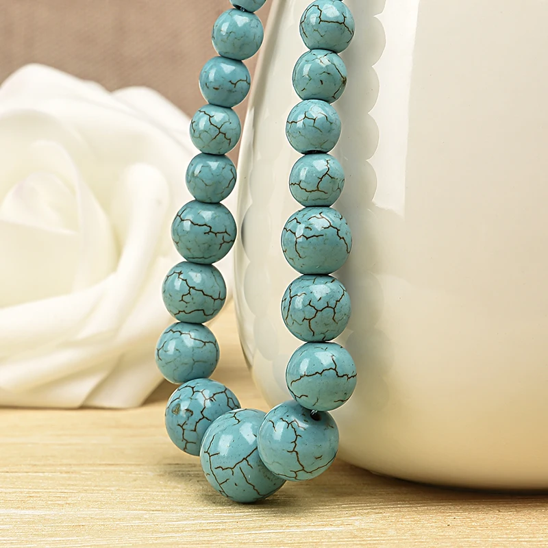 Artificial gem 6-14mm Bead Necklace generous temperament semi precious stone necklace tower shape women's Necklace
Artificial gem 6-14mm Bead Necklace generous temperament semi precious stone necklace tower shape women's Necklace