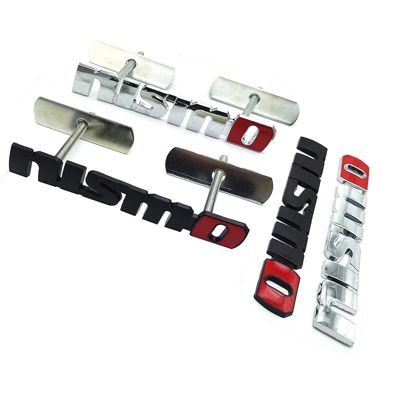 Chrome NISMO АВТО наклейки эмблема значок автомобиля Стайлинг для Nissan Tiida Teana Skyline Juke X