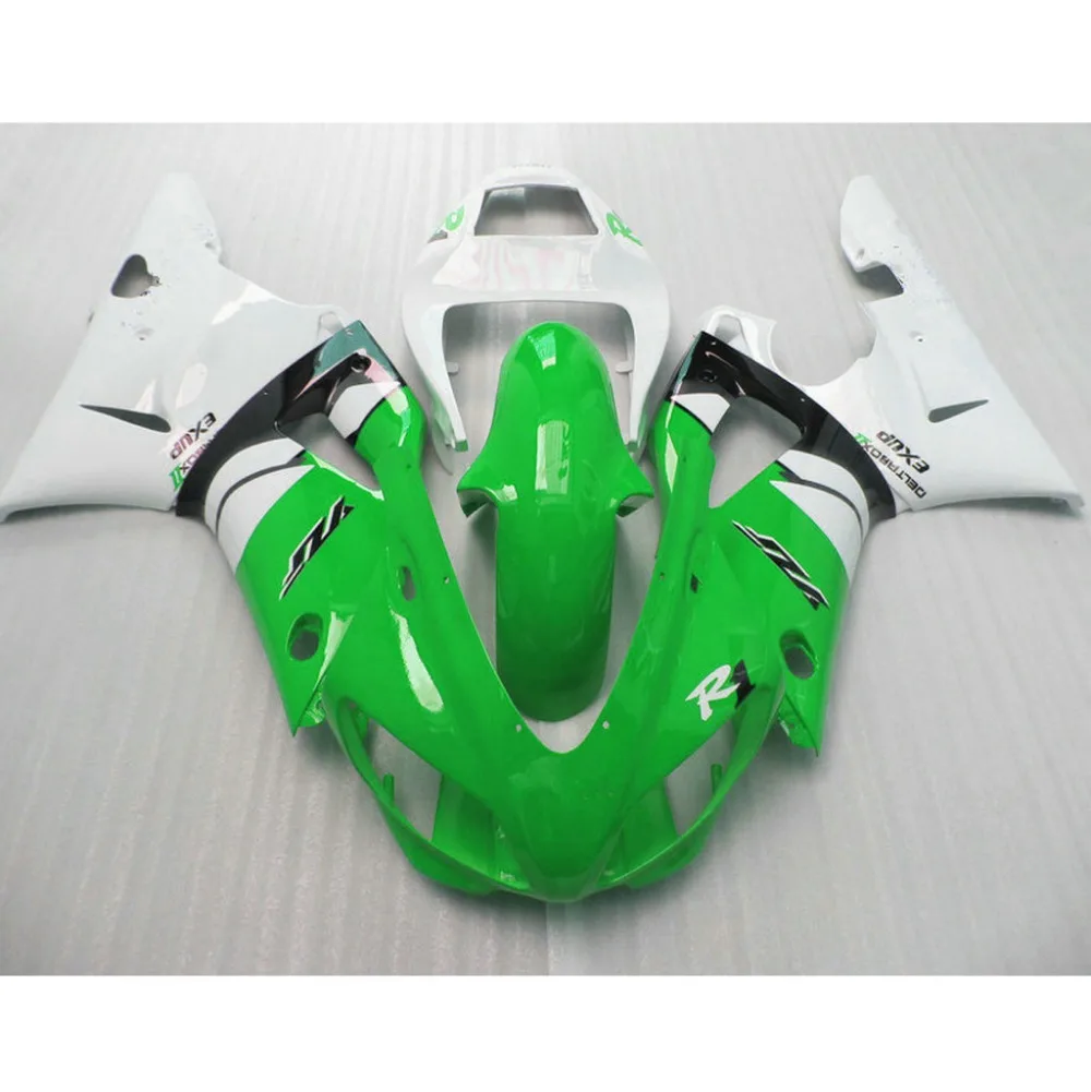 Комплект обтекателей из АБС-пластика для мотоцикла для YAMAHA 1998 1999 YZF R1 98 99, комплекты обтекателей зеленого и белого цветов
Комплект обтекателей из АБС-пластика для мотоцикла для YAMAHA 1998 1999 YZF R1 98 99, комплекты обтекателей зеленого и белого цветов