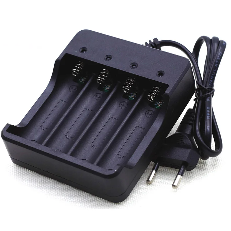 VariCore 3.7V 18650 Charger Li-ion Battery 4.2V Four Slot Line Charge Full from Shutdown Factory Fashlight batteries Charger
VariCore 3.7V 18650 Charger Li-ion Battery 4.2V Four Slot Line Charge Full from Shutdown Factory Fashlight batteries Charger