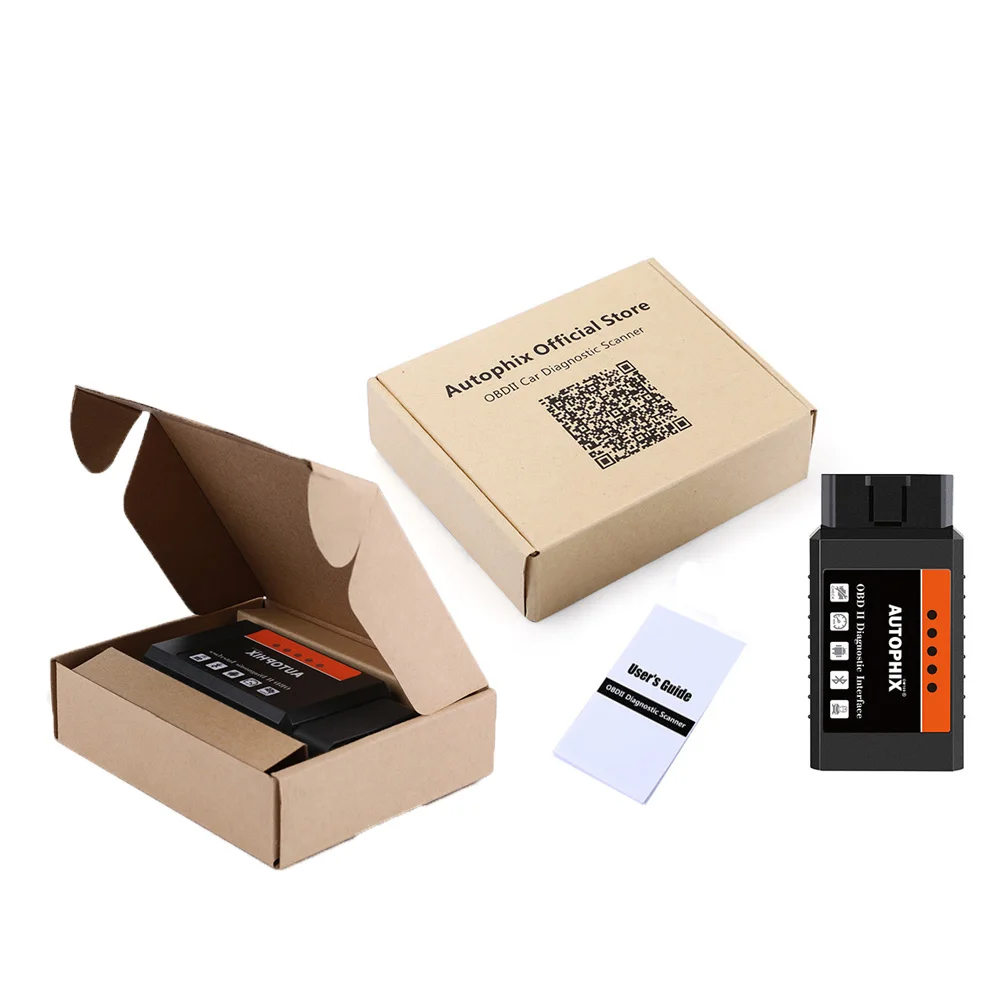 Autophix OBD2 ELM327 Scanner Bluetooth OBD Engine v1.5 Read Clear Code Reader Auto Diagnostic Om100 Car Tools Multiple Languages
Autophix OBD2 ELM327 Scanner Bluetooth OBD Engine v1.5 Read Clear Code Reader Auto Diagnostic Om100 Car Tools Multiple Languages