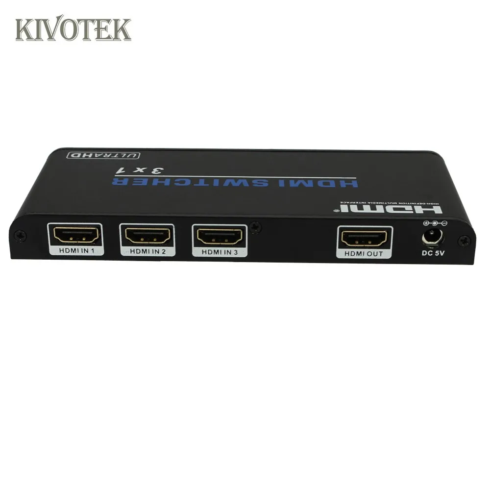 4k * 2k @ 60 Гц, HDMI2.0 коммутатор 3x1, с ИК-пультом дистанционного управления, 3 порта Hdmi Коммутатор hdmi сплиттер 3x1 для PS3 PS4 Xbox 360
4k * 2k @ 60 Гц, HDMI2.0 коммутатор 3x1, с ИК-пультом дистанционного управления, 3 порта Hdmi Коммутатор hdmi сплиттер 3x1 для PS3 PS4 Xbox 360