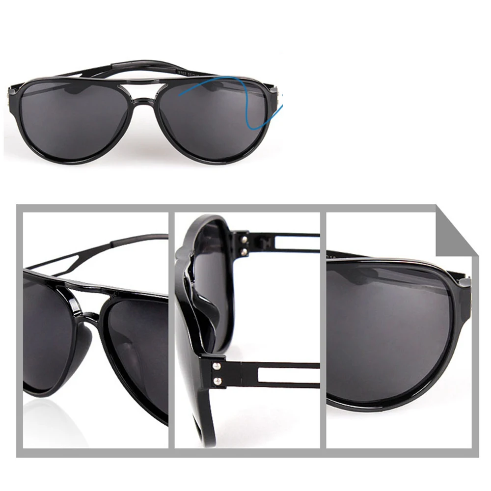 Summer Style Fashion Double Bridge Sun Glasses Polarized Mirror Sunglasses Custom Made Myopia Minus Prescription Lens -1 To -6
Summer Style Fashion Double Bridge Sun Glasses Polarized Mirror Sunglasses Custom Made Myopia Minus Prescription Lens -1 To -6