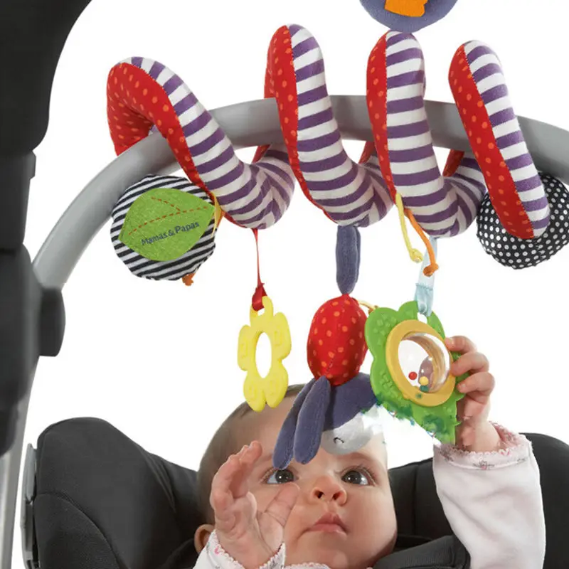 Stroller Accessories Baby Spiral Toy Crib Stuffed Car Seat Funny Hanging Rattles Toy Bed Around Beby ded Pendant Rattle Teether
Stroller Accessories Baby Spiral Toy Crib Stuffed Car Seat Funny Hanging Rattles Toy Bed Around Beby ded Pendant Rattle Teether