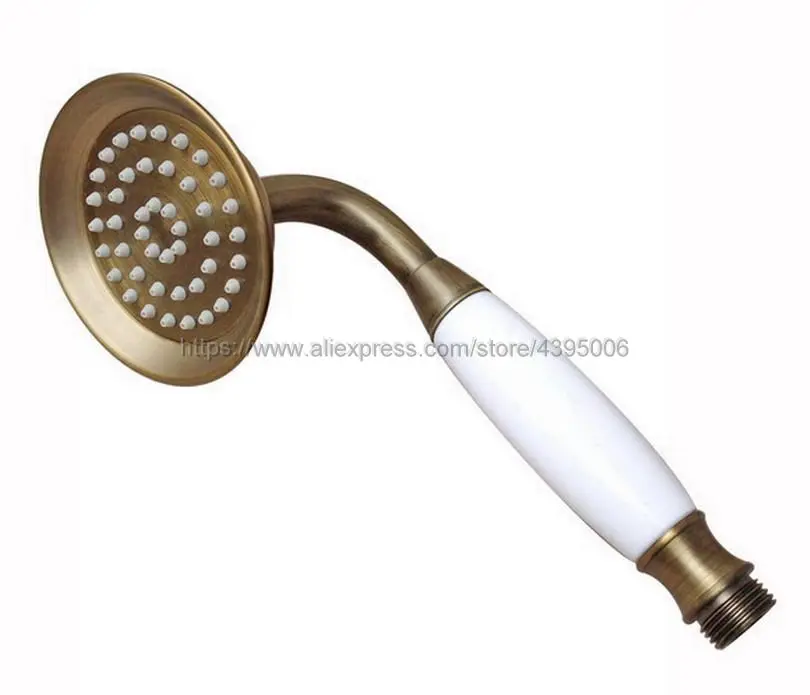 Antique Brass Wall Mount Shower Set Faucet Double Handle with Handshower Bathroom Shower Mixer Tap Ban520
Antique Brass Wall Mount Shower Set Faucet Double Handle with Handshower Bathroom Shower Mixer Tap Ban520