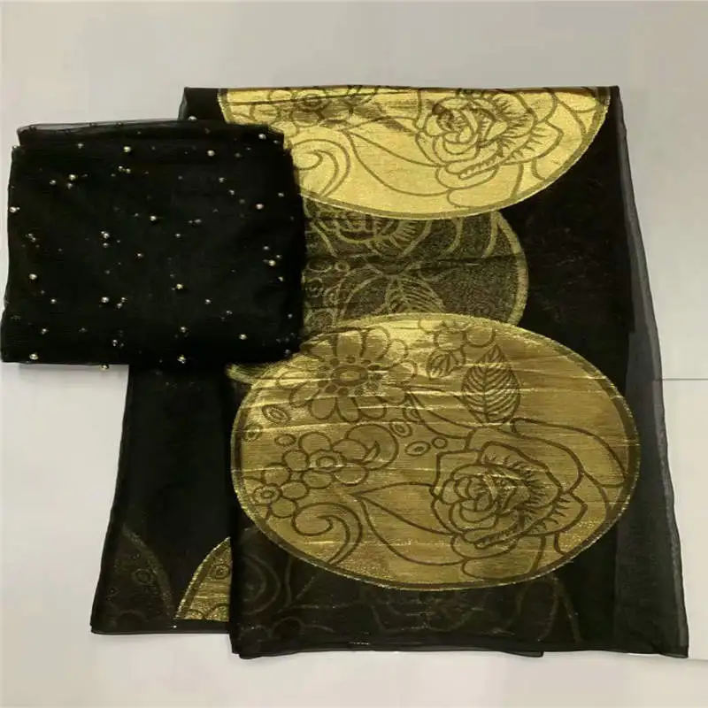 5Yards African Soft Metal Silk Fabric With 2Yards Swiss Voile Lace Fabric, Suitable For Women Clothing! LXF5115
5Yards African Soft Metal Silk Fabric With 2Yards Swiss Voile Lace Fabric, Suitable For Women Clothing! LXF5115