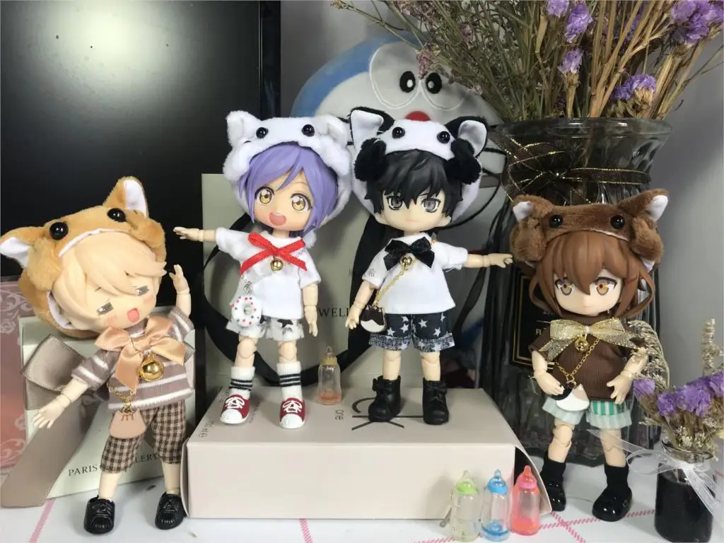 2019 kawaii Cat clothe set for Obitsu11 OB11 1/12 doll OB11 Doll gsc molly available for cu-poche OB11 accessories doll
2019 kawaii Cat clothe set for Obitsu11 OB11 1/12 doll OB11 Doll gsc molly available for cu-poche OB11 accessories doll