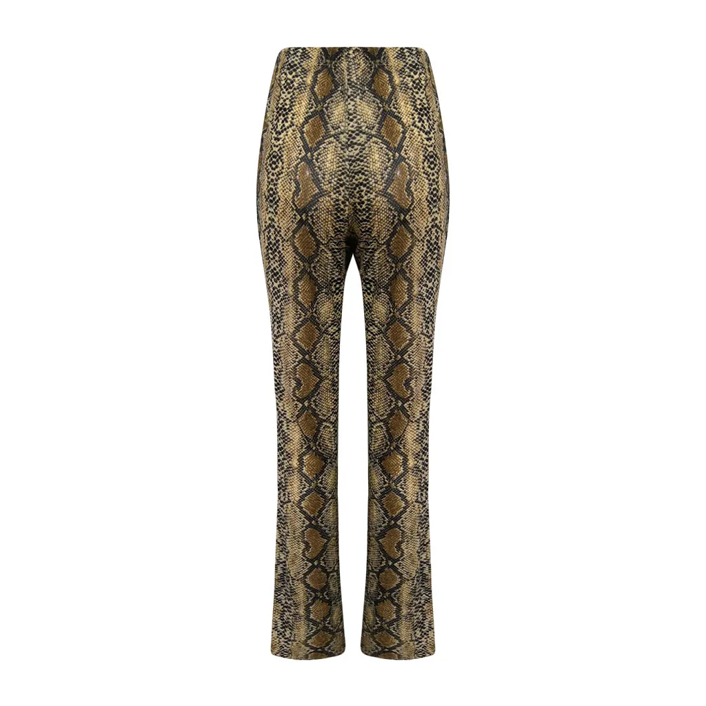 Pants women summer pantalon femme casual pants streetwear Animal Print Lady Long Leopard Snaks High Waist Pants Y621
Pants women summer pantalon femme casual pants streetwear Animal Print Lady Long Leopard Snaks High Waist Pants Y621
