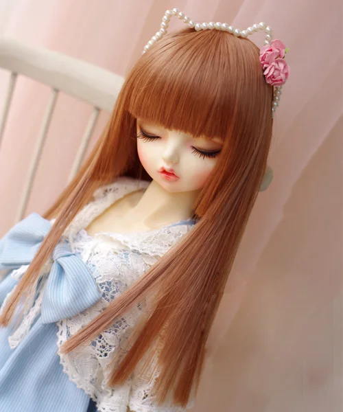 Парики для куклы BJD, коричневые, высокотемпературные, длинные, прямые волосы, парики для шарнирных кукол 1/3 1/4 BJD DD Кукла SD MSD, аксессуары для ку...
Парики для куклы BJD, коричневые, высокотемпературные, длинные, прямые волосы, парики для шарнирных кукол 1/3 1/4 BJD DD Кукла SD MSD, аксессуары для ку...