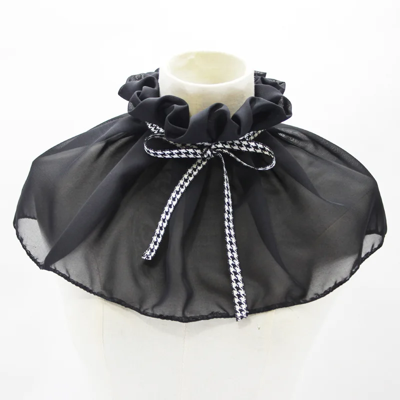 Chiffon trim collar houndstooth bow fold shawls fake collars decorated accessories cotton embroidery detachable Lace Wrap Cloak
Chiffon trim collar houndstooth bow fold shawls fake collars decorated accessories cotton embroidery detachable Lace Wrap Cloak
