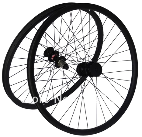 Полный углеродный 650B 27 5 "MTB горный велосипед клинчерная колесная пара: спицы