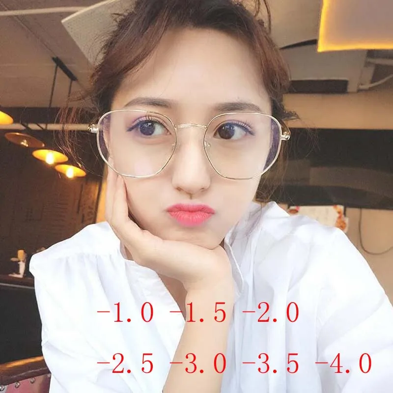 Alloy Glasses Frame Women Oversized Myopia Glasses Frames Ladies Vintage Big Myopia Glasses -1.0 -1.5 -2.0 -2.5 -3.0 -3.5 -4.0
Alloy Glasses Frame Women Oversized Myopia Glasses Frames Ladies Vintage Big Myopia Glasses -1.0 -1.5 -2.0 -2.5 -3.0 -3.5 -4.0