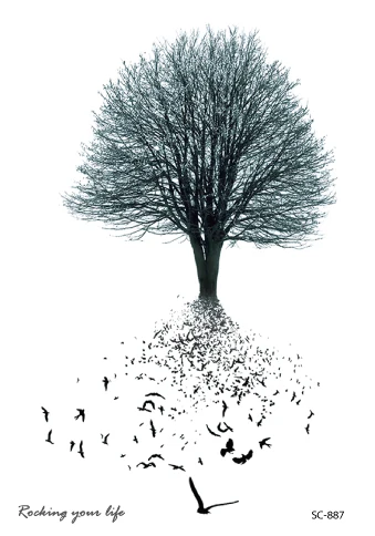 Rocooart Sketch Tree Waterproof Fake Tattoo Taty For Cover Scars Temporary Tattoo Sticker Women Men Flash Tatoo Henna Tatouage
Rocooart Sketch Tree Waterproof Fake Tattoo Taty For Cover Scars Temporary Tattoo Sticker Women Men Flash Tatoo Henna Tatouage
