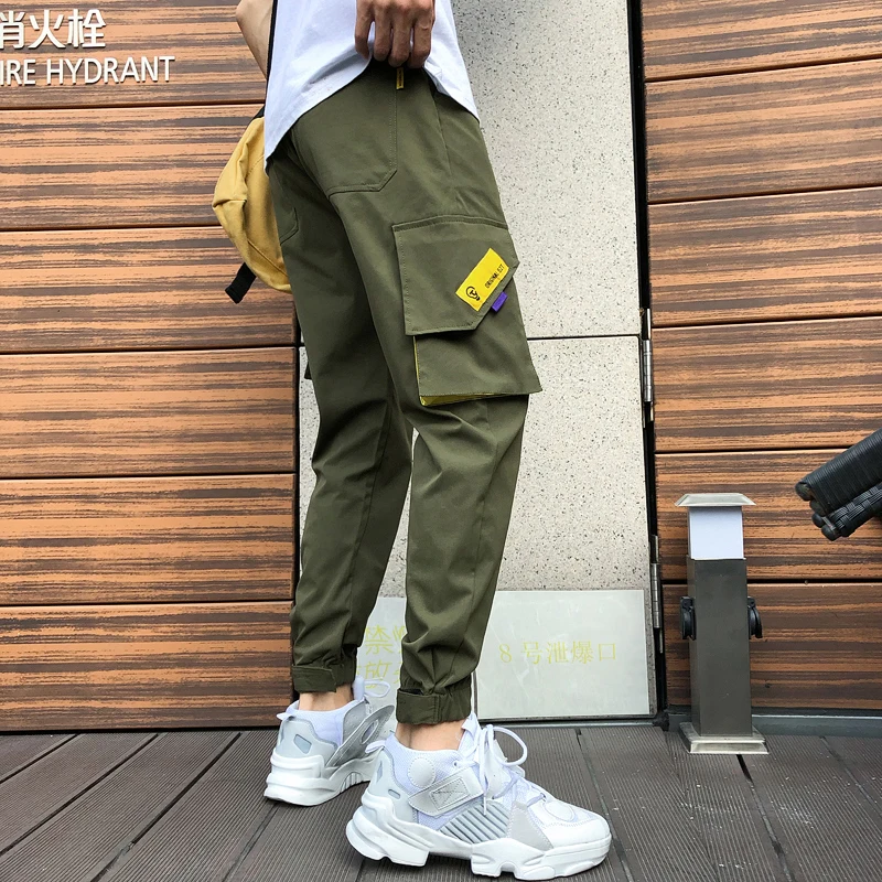 Men Casual Pants Side Pockets Loose Style Casual Cotton Cargo Pants Dropshipping High Street Ropa De Hombre 2019 Men Clothing
Men Casual Pants Side Pockets Loose Style Casual Cotton Cargo Pants Dropshipping High Street Ropa De Hombre 2019 Men Clothing