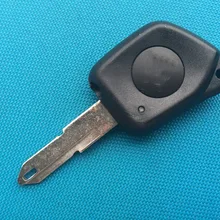 10 шт./лот Новый Сменный Ключ заготовка для Peugeot 1 кнопочный чехол
