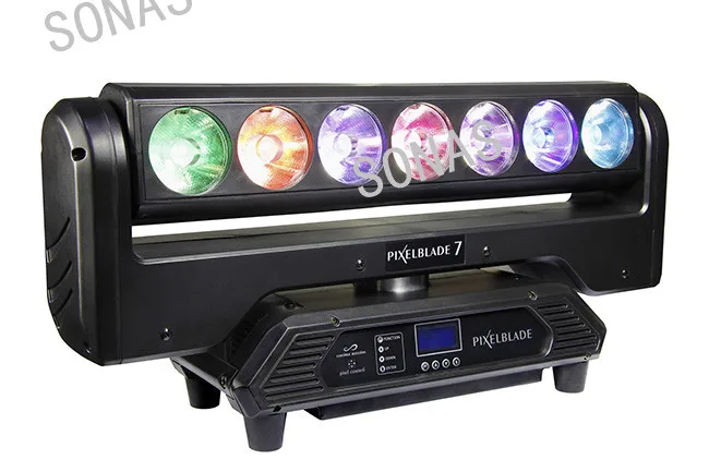 4PCS/LOT 7X15W Pixel Blade LED Moving Head Beam Wash stage light dmx effect Osram for DJ disco
4PCS/LOT 7X15W Pixel Blade LED Moving Head Beam Wash stage light dmx effect Osram for DJ disco