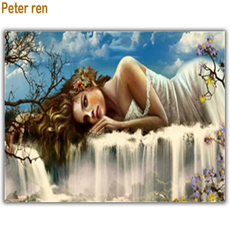 Peter ren DIY Diamond painting Blue sky 3d square mosaic Crafts 100% Full icons Embroidery Decoration Ornaments beauty waterfall
Peter ren DIY Diamond painting Blue sky 3d square mosaic Crafts 100% Full icons Embroidery Decoration Ornaments beauty waterfall