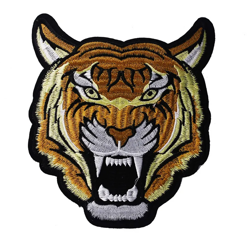 10piece Tiger Head Iron on Patch Stickers Embroidery Applique Patches Motifs Scrapbooking for Jacket Sewing Accessories TH349
10piece Tiger Head Iron on Patch Stickers Embroidery Applique Patches Motifs Scrapbooking for Jacket Sewing Accessories TH349