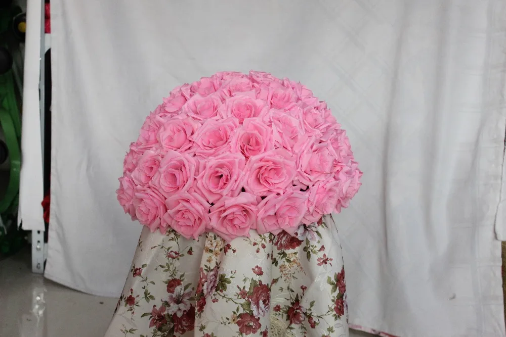 SPR Free shipping 40CM Pomander rose ball 4pcs/lot bride holding-pink-wedding kissing flower ball party/home decoration flower
SPR Free shipping 40CM Pomander rose ball 4pcs/lot bride holding-pink-wedding kissing flower ball party/home decoration flower