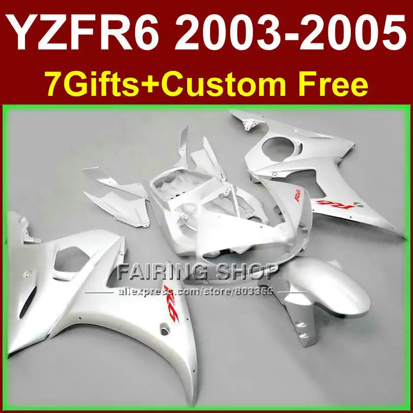 Pure all white fairing parts for YAMAHA ABS fairings YZF R6 2003 2004 2005 fairing kit r6 03 04 05 +7gifts KU6E
Pure all white fairing parts for YAMAHA ABS fairings YZF R6 2003 2004 2005 fairing kit r6 03 04 05 +7gifts KU6E