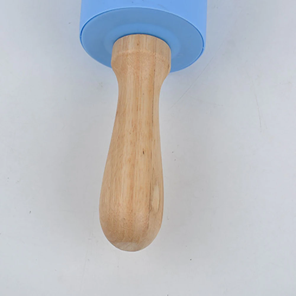 Non-Stick Wooden 23cm 4 inch Handle Silicone Rolling Pin Pastry Dough Flour Roller Kitchen Baking Cooking Tools Hot Sale 2019
Non-Stick Wooden 23cm 4 inch Handle Silicone Rolling Pin Pastry Dough Flour Roller Kitchen Baking Cooking Tools Hot Sale 2019
